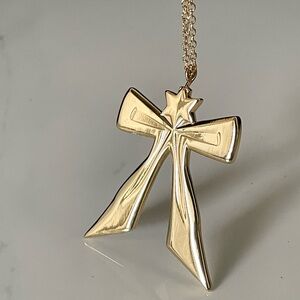 Gold Ribbon Palladium Ornament by Georg Jensen